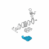 OEM Ford F-250 Super Duty Support Bracket Diagram - 5C3Z-10732-BA