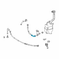 OEM 2015 Lexus RX350 Hose Diagram - 90075-15040