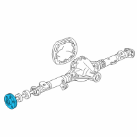 OEM 1998 Ford Ranger Axle Shafts Diagram - F87Z-4234-AC