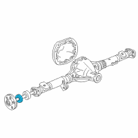 OEM 1990 Mercury Colony Park Axle Housing Seal Diagram - F67Z-1S177-ACA
