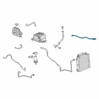 OEM 2006 Chevrolet Silverado 1500 Pipe Asm-Generator Coolant Inlet Diagram - 15849388