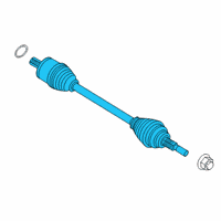 OEM Ford Transit-350 SHAFT - FRONT AXLE Diagram - LK4Z-3A427-A