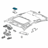 OEM 2017 Acura ILX Base (Graphite Black) Diagram - 34254-SZY-013ZC