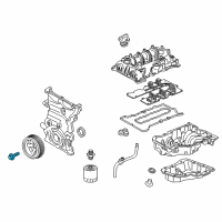 OEM 2019 Chevrolet Volt Balance Bolt Diagram - 11611070