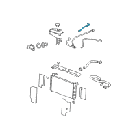 OEM 2008 Cadillac Escalade EXT Inlet Hose Diagram - 22827733