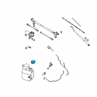 OEM Nissan Titan Cap-Windshield Washer Tank Diagram - 28913-7S000