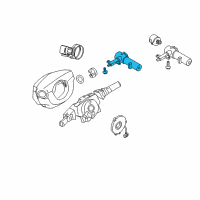 OEM 2014 Nissan Xterra Frame Assembly-Steering Lock Diagram - 48701-EA010