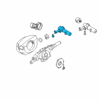 OEM 2012 Nissan Xterra Frame Assembly-Steering Lock Diagram - 48701-EA010