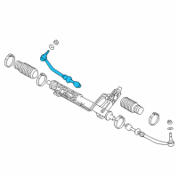 OEM 2002 BMW 525i Uro Parts Tie Rod, Right Diagram - 32-11-1-094-674