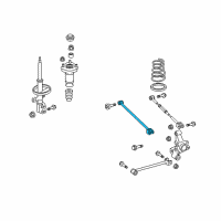 OEM 2004 Toyota Highlander Control Arm Diagram - 487100E010