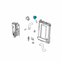 OEM Chrysler THERMOSTA Diagram - 68174083AA