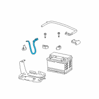 OEM Chevrolet HHR Negative Cable Diagram - 22786774