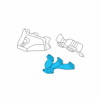 OEM 2008 Saturn Vue Manifold Diagram - 12604497