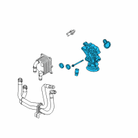 OEM 2011 Lincoln MKT Adapter Diagram - AT4Z-6881-HA