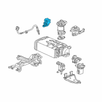 OEM Honda Accord Valve Set, Solenoid Diagram - 17012-S84-A01
