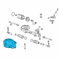 OEM 2016 Chevrolet Malibu Limited Heat Shield Diagram - 13367673