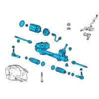 OEM 2017 Chevrolet Impala Gear Assembly Diagram - 84197554