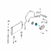 OEM Saturn Coil, A/C Clutch Diagram - 93181006