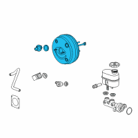 OEM Chevrolet Avalanche Booster Assembly Diagram - 84164389