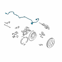 OEM 2011 Ford F-150 Rear Speed Sensor Diagram - BL3Z-2C190-F