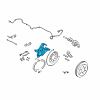 OEM Ford F-150 Mount Diagram - 9L3Z-2B582-B