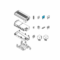 OEM Lincoln Navigator Maxi Fuse Diagram - F2AZ-14526-A