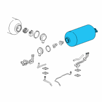 OEM Chevrolet Impala Fuel Tank Diagram - 23271790