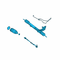 OEM BMW Exchange Hydro Steering Gear, Active Steering Diagram - 32-10-6-858-488