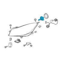 OEM Buick Regal Hid Bulb Diagram - 93175452