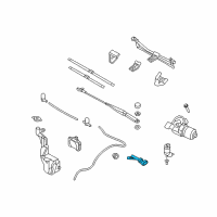 OEM 1999 Cadillac Catera Switch, Windshield Washer Solvent Level Diagram - 90346055