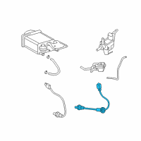 OEM 2012 Scion xD Rear Oxygen Sensor Diagram - 89465-52500