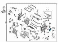 OEM Hyundai Ioniq 5 ACTUATOR MOTOR ASSY Diagram - 97154-GI010