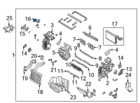OEM 2022 Hyundai Ioniq 5 ACTUATOR ASSY Diagram - 97154-GI000