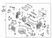 OEM 2022 Hyundai Ioniq 5 ACTUATOR ASSY-TEMP Diagram - 97159-GI030