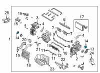 OEM Hyundai Ioniq 5 ACTUATOR ASSY-TEMP Diagram - 97159-GI030