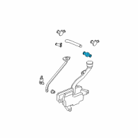 OEM Honda Crosstour Joint I, Washer Diagram - 76829-SM1-004