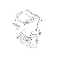 OEM Scion xA Latch Diagram - 53510-52191