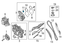 OEM 2021 Jeep Wrangler Seal-CAMSHAFT Diagram - 68490091AA