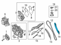 OEM 2022 Jeep Gladiator Guide-Timing Chain Diagram - 68147489AA