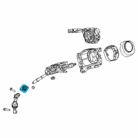 OEM 2019 Ram 1500 Bearing-Steering Intermediate Shaft Diagram - 68275003AD