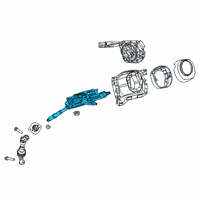 OEM 2020 Ram 1500 Column-Steering Diagram - 68254102AB