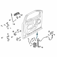 OEM 2017 Ford F-150 Lock Rod Diagram - FL3Z-1521853-AC