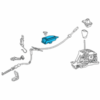 OEM 2019 Lexus RX450hL Indicator, Shift Position Diagram - 35978-0E070