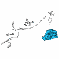 OEM 2022 Lexus RX450hL Floor Shift Assy, Transmission Diagram - 33550-48531