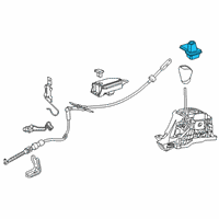 OEM Lexus RX450hL COVER SUB-ASSY, SHIF Diagram - 58808-48010-C3