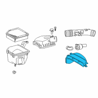 OEM 2014 Lexus IS250 Inlet, Air Cleaner Diagram - 17751-31370