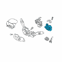 OEM 2022 Hyundai Venue Body & Switch Assembly-STRG & Ign Diagram - 81910-K2110