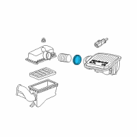 OEM 2004 Dodge Dakota Air Cleaner to Resonator Duct Diagram - 53032513AA