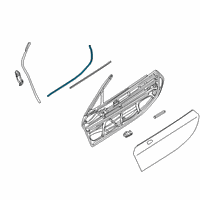 OEM 2020 BMW i8 Caulking For Door Left Diagram - 51-76-7-457-945