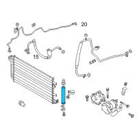 OEM Nissan Leaf Tank Assembly - Liquid Diagram - 92133-JA80A